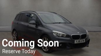BMW 218 2.0 218d M Sport MPV 5dr Diesel Auto Euro 6 (s/s) (150 ps)