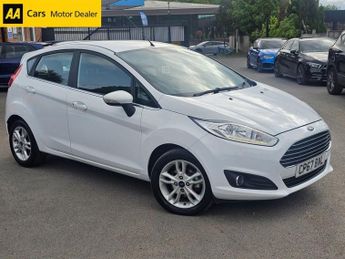Ford Fiesta 1.0T EcoBoost Zetec Hatchback 5dr Petrol Powershift Euro 6 (100 