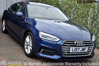 Audi A5 2.0TFSi SPORT SPORTBACK QUATTRO 5 DOOR S-TRONIC AUTO 249 BHP (EU
