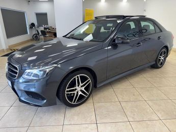 MERCEDES-BENZ E-CLASS 2.1 E220 BlueTEC AMG Night Edition (Premium) Saloon 4dr Diesel G