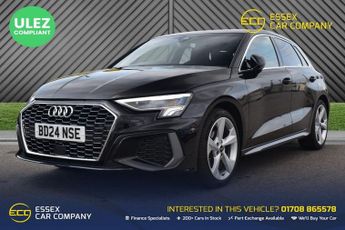 Audi A3 1.0 TFSI 30 S line Sportback 5dr Petrol Manual Euro 6 (s/s) (110