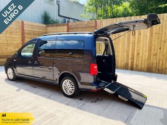 Volkswagen Caddy 5 Seat Auto Wheelchair Accessible Disabled Access Vehicle WAV