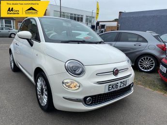 Fiat 500 1.2 Lounge Hatchback 3dr Petrol Manual Euro 6 (s/s) (69 bhp)