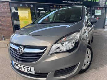 Vauxhall Meriva 1.4i Turbo Exclusiv MPV 5dr Petrol Auto Euro 6 (120 ps)