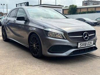 Mercedes A Class 1.6 A180 AMG Line Hatchback 5 Door Petrol Manual Grey Euro 6 