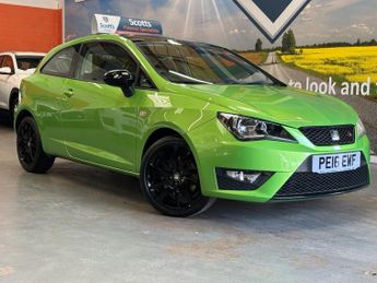 SEAT Ibiza 1.0 EcoTSI FR Sport Coupe 3 Door Petrol Automatic Green DSG Euro