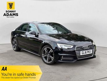 Audi A4 2.0 TDI S line Saloon 4dr Diesel S Tronic quattro Euro 6 (s/s) (