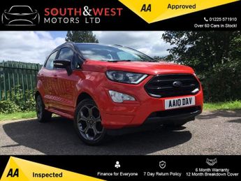 FORD ECOSPORT 1.0T EcoBoost GPF ST-Line SUV 5dr Petrol Manual Euro 6 (s/s) (10