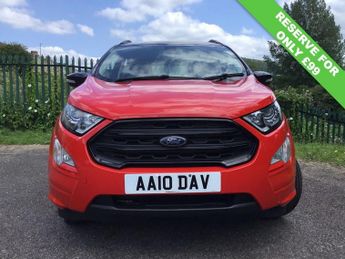 FORD ECOSPORT 1.0T EcoBoost GPF ST-Line SUV 5dr Petrol Manual Euro 6 (s/s) (10