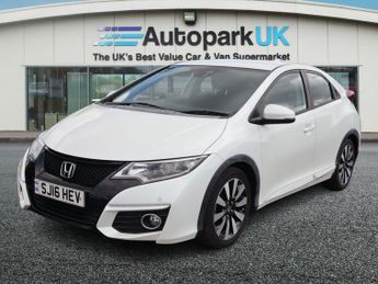 Honda Civic 1.8 i-VTEC SE Plus (Navi) Hatchback 5dr Petrol Manual Euro 6 (s/