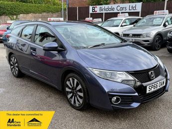 Honda Civic 1.8 i-VTEC SE Plus Tourer Estate 5dr Petrol Auto Euro 6 (142 ps)