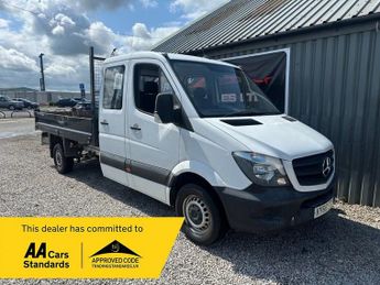 Mercedes Sprinter 2.1 314 CDI Crew Cab Tipper 6 Seater RWD L3 (209 g/km, 140 bhp)