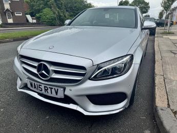 MERCEDES-BENZ C-CLASS 2.0 C200 AMG Line Saloon 4dr Petrol 7G-Tronic+ Euro 6 (s/s) (184