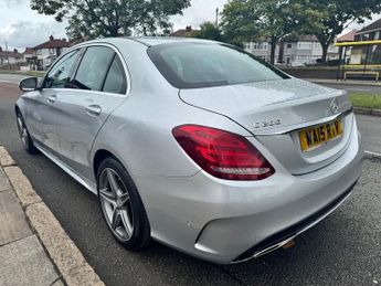 MERCEDES-BENZ C-CLASS 2.0 C200 AMG Line Saloon 4dr Petrol 7G-Tronic+ Euro 6 (s/s) (184