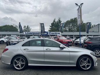 MERCEDES-BENZ C-CLASS 2.0 C200 AMG Line Saloon 4dr Petrol 7G-Tronic+ Euro 6 (s/s) (184