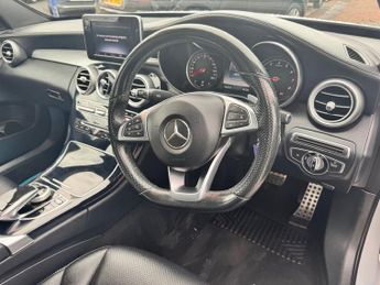 MERCEDES-BENZ C-CLASS 2.0 C200 AMG Line Saloon 4dr Petrol 7G-Tronic+ Euro 6 (s/s) (184