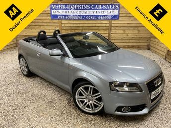 Audi A3 1.8 TFSI S line Convertible 2dr Petrol S Tronic Euro 5 (160 ps)