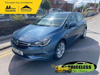 Vauxhall Astra 1.0i Turbo ecoFLEX Design Hatchback 5dr Petrol Manual Euro 6 (s/