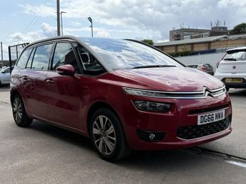 Citroen C4 1.6 BlueHDi Exclusive MPV 5 Door Diesel Manual Red 7 Seater Euro