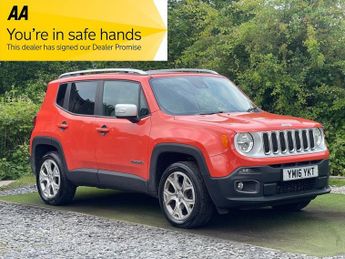 Jeep Renegade 2.0 MultiJetII Limited SUV 5dr Diesel Manual 4WD Euro 6 (s/s) (1