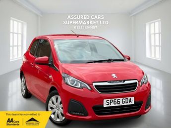 Peugeot 108 1.0 Active Hatchback 3dr Petrol Manual Euro 6 (68 ps)