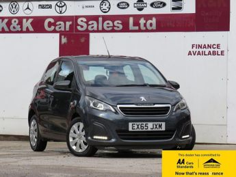 Peugeot 108 1.0 Active Hatchback 5dr Petrol 2 Tronic Euro 6 (68 ps)