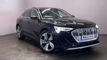 Audi E-Tron 55 S line Sportback 5dr Electric Auto quattro 95kWh (11kW Charge