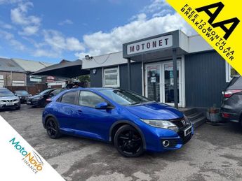 Honda Civic 1.8 i-VTEC SR Hatchback 5dr Petrol Manual Euro 6 (s/s) (142 ps)