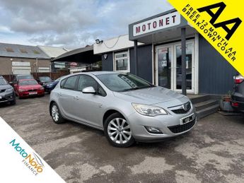 Vauxhall Astra 1.4 16v Active Hatchback 5dr Petrol Manual Euro 5 (100 ps)