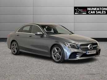 Mercedes C Class 1.5 C200 MHEV EQ Boost AMG Line (Premium) Saloon 4dr Petrol G-Tr