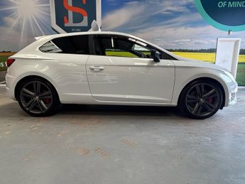 SEAT LEON 2.0 TSI Cupra 280 Sport Coupe 3 Door Automatic Petrol White DSG 