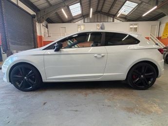 SEAT LEON 2.0 TSI Cupra 280 Sport Coupe 3 Door Automatic Petrol White DSG