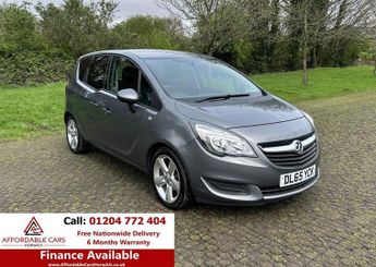 Vauxhall Meriva 1.4i Turbo Exclusiv MPV 5dr Petrol Manual Euro 6 (120 ps)