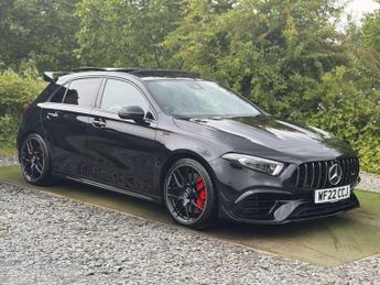 MERCEDES-BENZ A-CLASS 2.0 A45 AMG S Plus Hatchback 5dr Petrol 8G-DCT 4MATIC+ Euro 6 (s