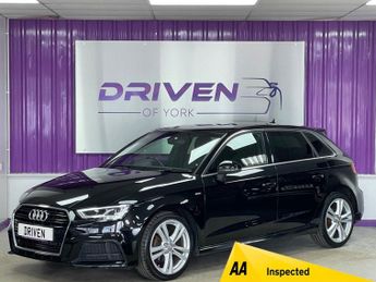 Audi A3 1.6 TDI 30 S line Sportback 5dr Diesel Manual Euro 6 (s/s) (116 