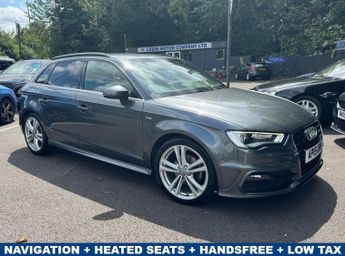 Audi A3 2.0 TDI S line Sportback 5dr Diesel Manual Euro 6 (s/s) (150 ps)