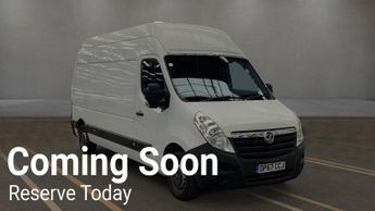 Vauxhall Movano 2.3 CDTi 3500 Panel Van 5dr Diesel Manual FWD L3 H3 Euro 6 (130 