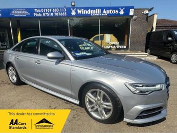 Audi A6 2.0 TDI S line Saloon 4dr Diesel S Tronic quattro Euro 6 (s/s) (