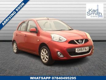 Nissan Micra 1.2 Acenta Hatchback 5dr Petrol Manual Euro 5 (80 ps)