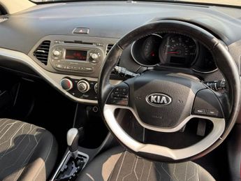 KIA PICANTO 1.25 2 Hatchback 5dr Petrol Auto Euro 5 (84 bhp)