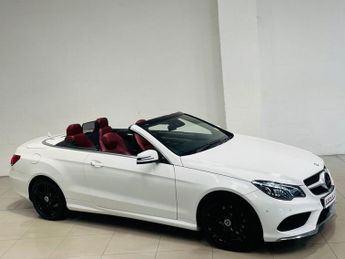 MERCEDES-BENZ E-CLASS 2.1 E220 BlueTEC AMG Line Cabriolet 2dr Diesel G-Tronic+ Euro 6 