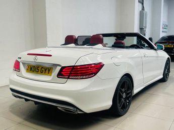 MERCEDES-BENZ E-CLASS 2.1 E220 BlueTEC AMG Line Cabriolet 2dr Diesel G-Tronic+ Euro 6 