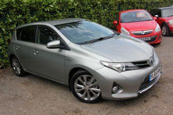 Toyota Auris 1.8 VVT-h Excel Hatchback 5dr Petrol Hybrid CVT Euro 5 (s/s) (13