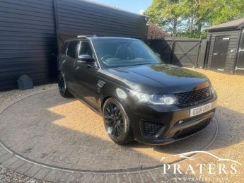 Land Rover Range Rover Sport 5.0 V8 SVR SUV 5dr Petrol Auto 4WD Euro 6 (s/s) (550 ps)