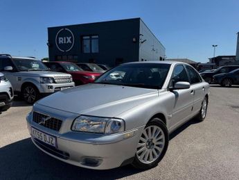Volvo S80 2.4 D5 SE Lux Saloon 4dr Diesel Automatic-HEATED BLACK LEATHER U