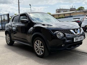 Nissan Juke 1.2 DIG-T N-Connecta SUV 5 Door Petrol Manual Black Euro 6 