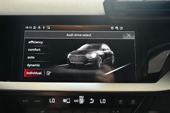 AUDI A3 1.4 TFSIe 40 Sport Sportback 5dr Petrol Plug-in Hybrid S Tronic 