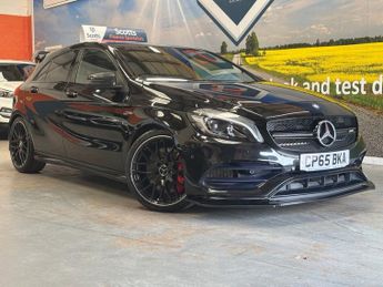 Mercedes A Class 2.0 A45 AMG (Premium) Hatchback 5 Door Petrol Automatic Black Sp
