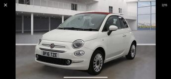 Fiat 500 1.2 ECO Lounge Convertible 2dr Petrol Manual Euro 6 (s/s) (69 bh