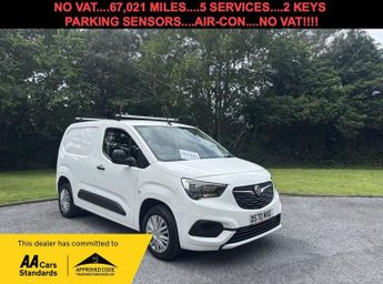 Vauxhall Combo 1.6 Turbo D 2300 Sportive Panel Van 4dr Diesel Manual L1 H1 Euro